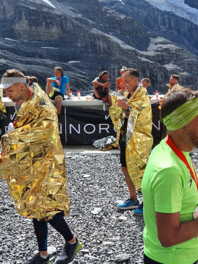 reddingsdeken om onderkoeling te voorkomen